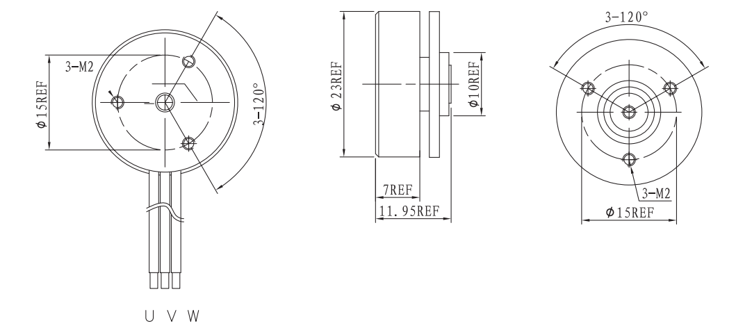 OT-EM2312直流無刷電機(jī)|無人機(jī)云臺電機(jī)|云臺電機(jī)-萬至達(dá)電機(jī)