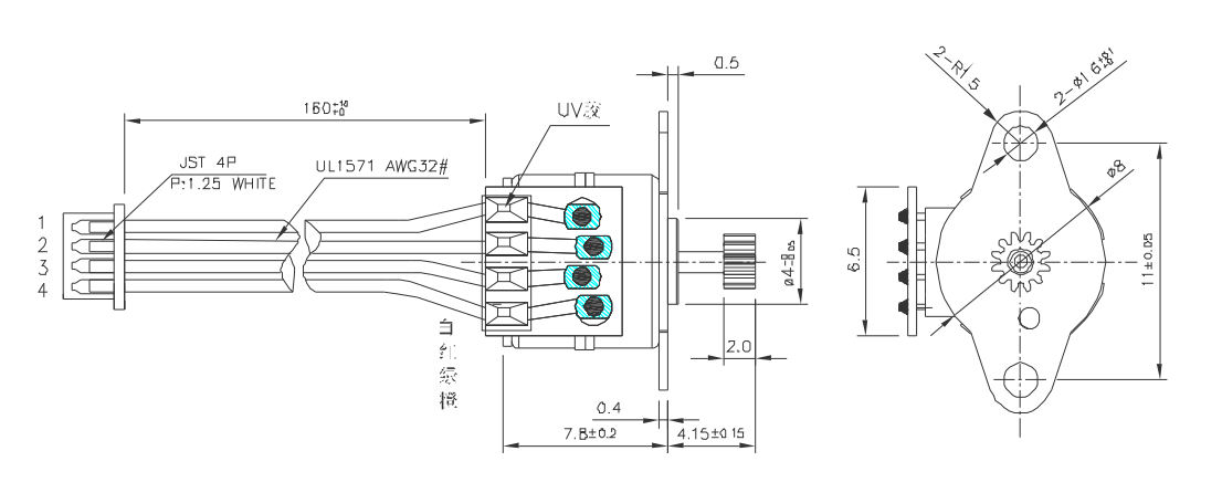 OT-SM08P-184A步進(jìn)電機(jī)|數(shù)碼攝像機(jī)電機(jī)|監(jiān)控設(shè)備電機(jī)|攝像頭電機(jī)-萬(wàn)至達(dá)電機(jī)