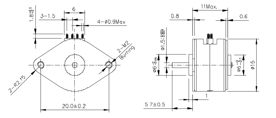 OT-SM15P-051步進(jìn)電機(jī)|光驅(qū)電機(jī)|POS機(jī)電機(jī)|激光設(shè)備電機(jī)|微型步進(jìn)電機(jī)-萬至達(dá)電機(jī)