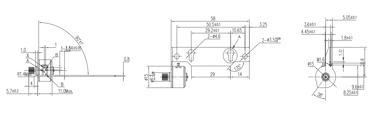 OT-SM15P-307步進(jìn)電機(jī)|打印機(jī)電機(jī)|微型步進(jìn)電機(jī)|步進(jìn)電機(jī)廠家-萬(wàn)至達(dá)電機(jī)