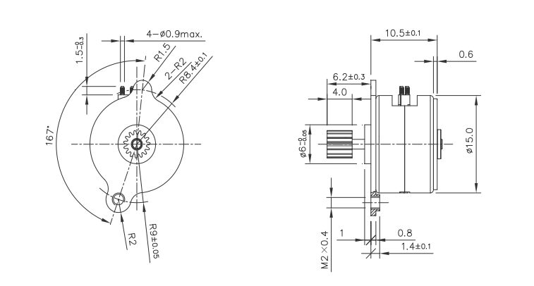 OT-SM15P-393步進(jìn)電機(jī)|微型打印機(jī)電機(jī)|步進(jìn)電機(jī)參數(shù)-萬至達(dá)電機(jī)