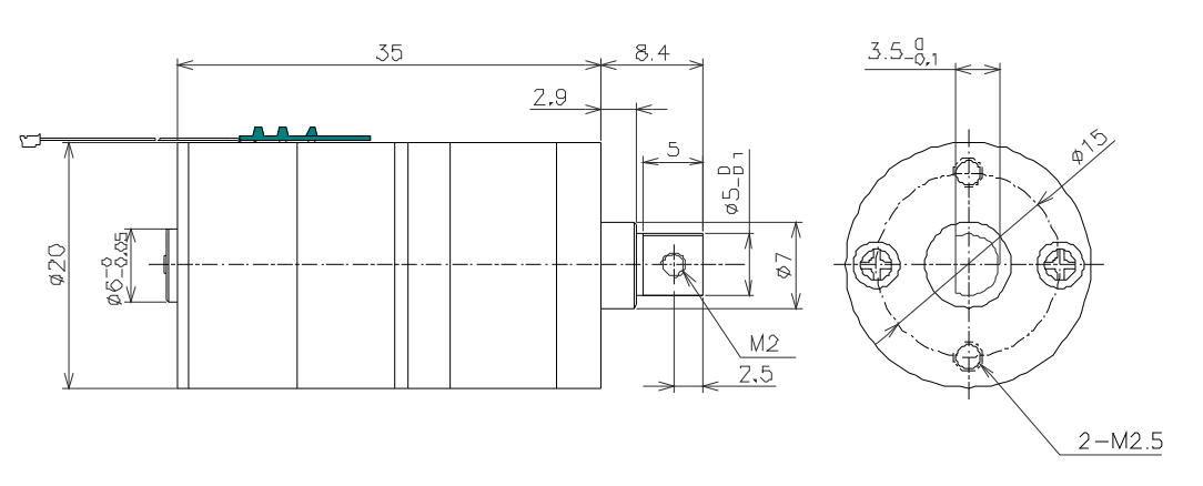 OT-GSM20-302步進(jìn)電機(jī)|醫(yī)療設(shè)備專用電機(jī)|注射泵電機(jī)|微型電機(jī)-萬至達(dá)電機(jī)