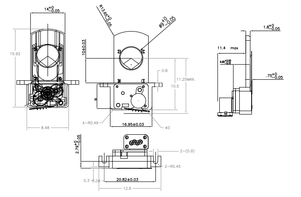 OT-IRIS10-013相機(jī)變焦馬達(dá)_光學(xué)鏡頭電機(jī)_機(jī)械鏡頭電機(jī)_鏡頭馬達(dá)-萬至達(dá)電機(jī)